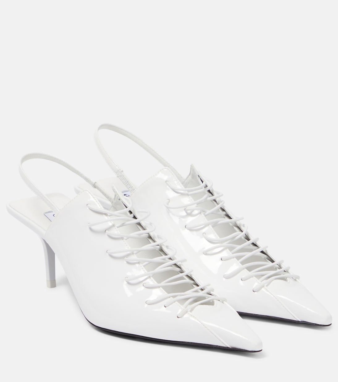 x Jean Paul Gaultier – Escarpins Corset en cuir | Jimmy Choo