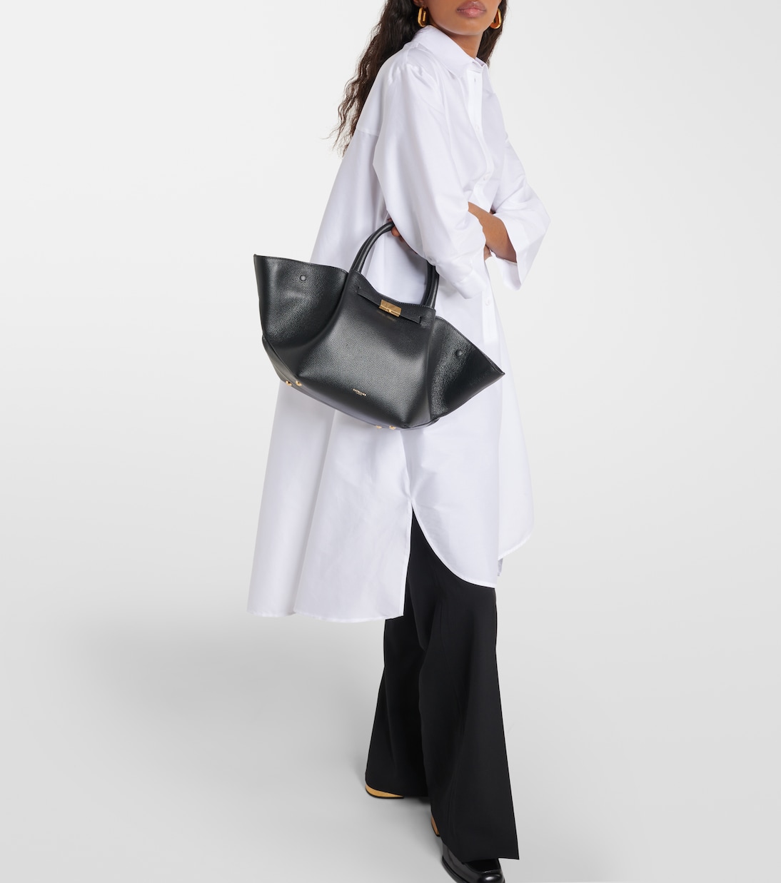 Tote Bag New York Midi aus Leder | DeMellier