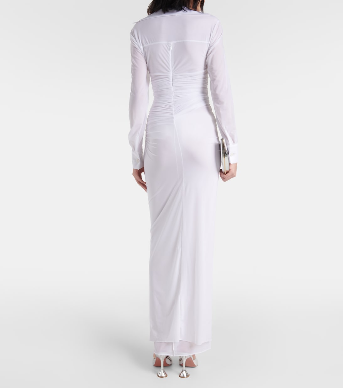 Maxikleid Venus Plunge aus Jersey | Christopher Esber