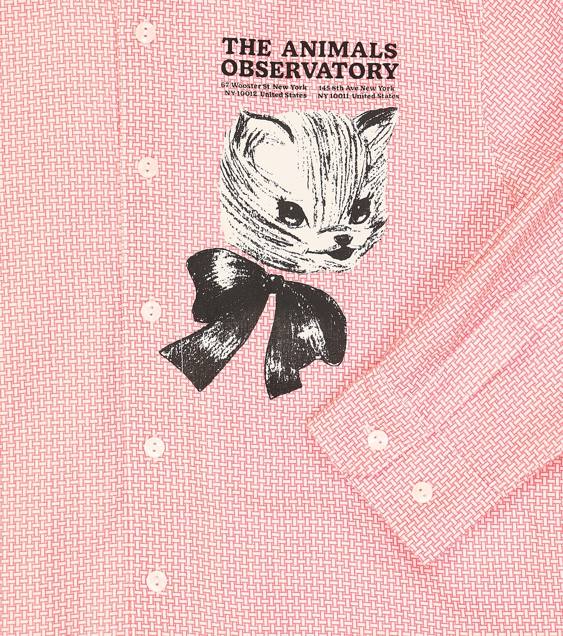 Wolf printed cotton shirt | The Animals Observatory