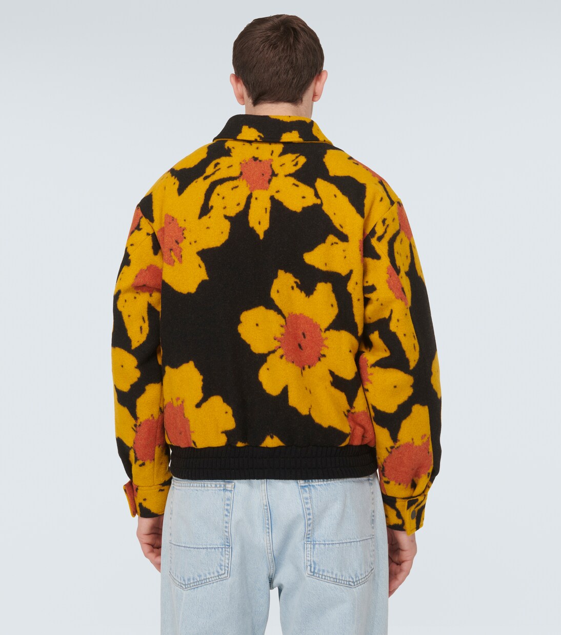 Senna wool and cashmere bomber jacket | The Elder Statesman