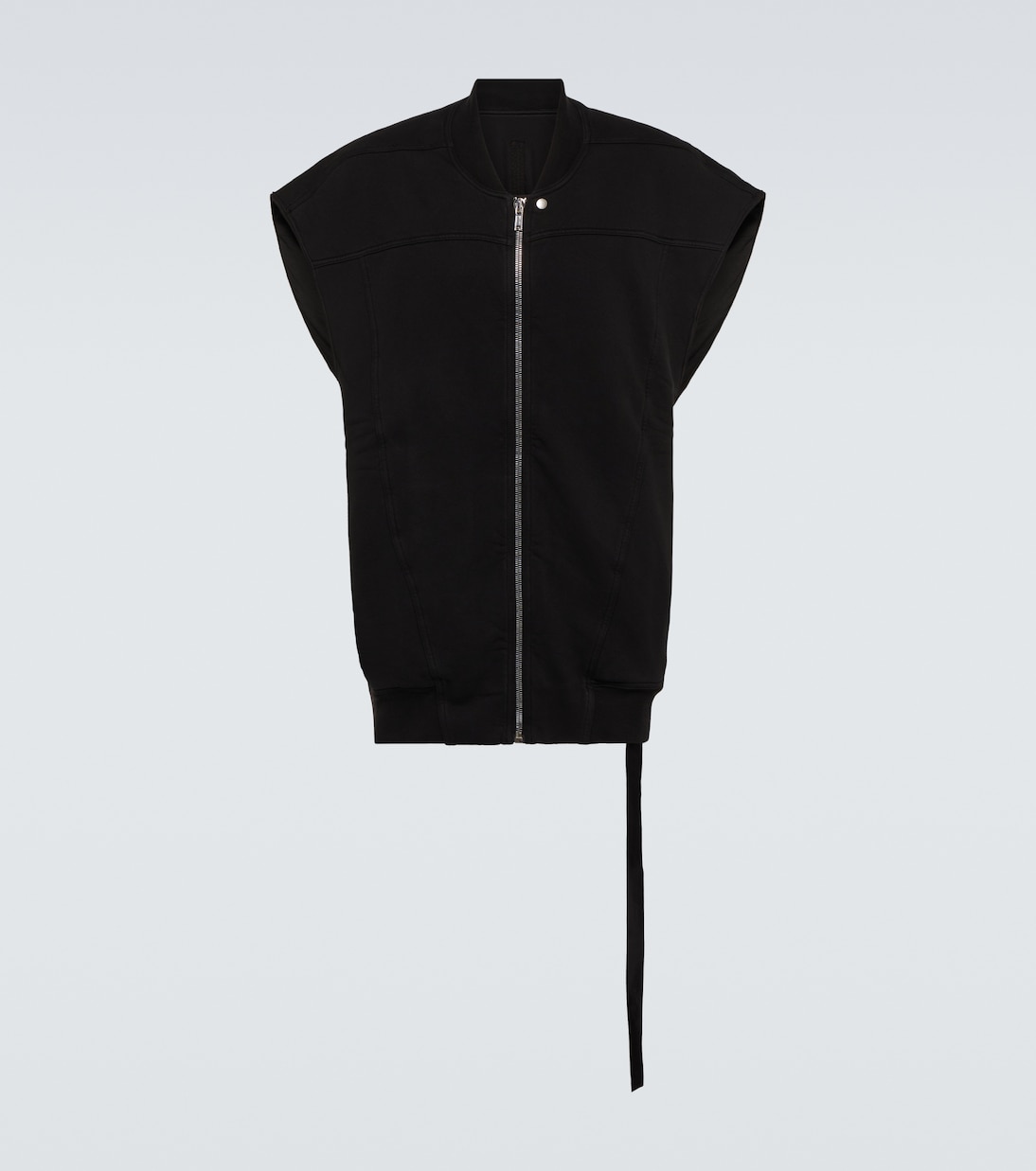 Oversize-Weste aus Baumwoll-Jersey | Rick Owens