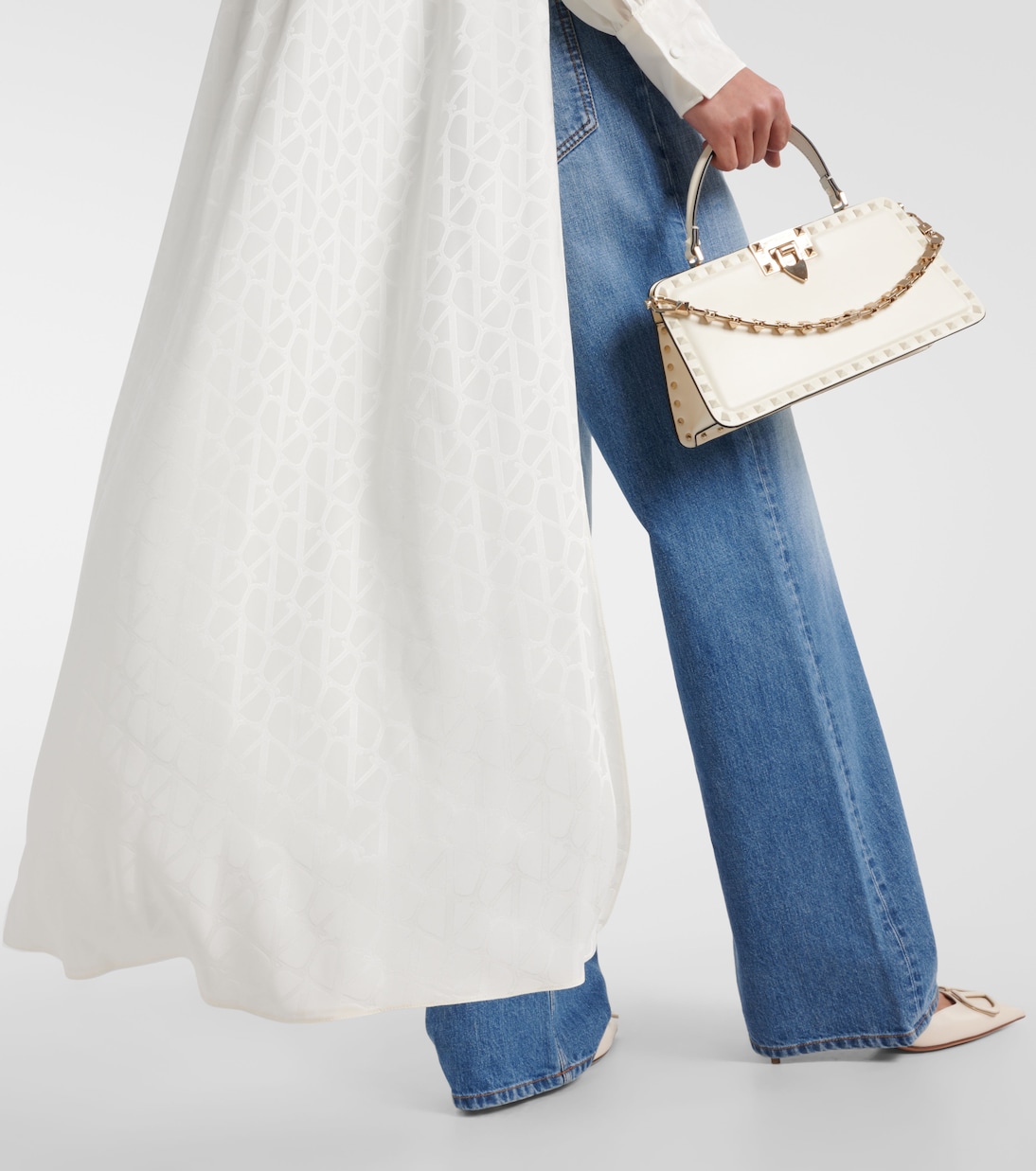 Bluse Toile Iconographe aus Seide | Valentino