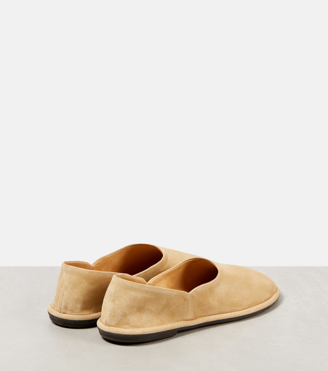 Canal suede slip-on shoes | The Row