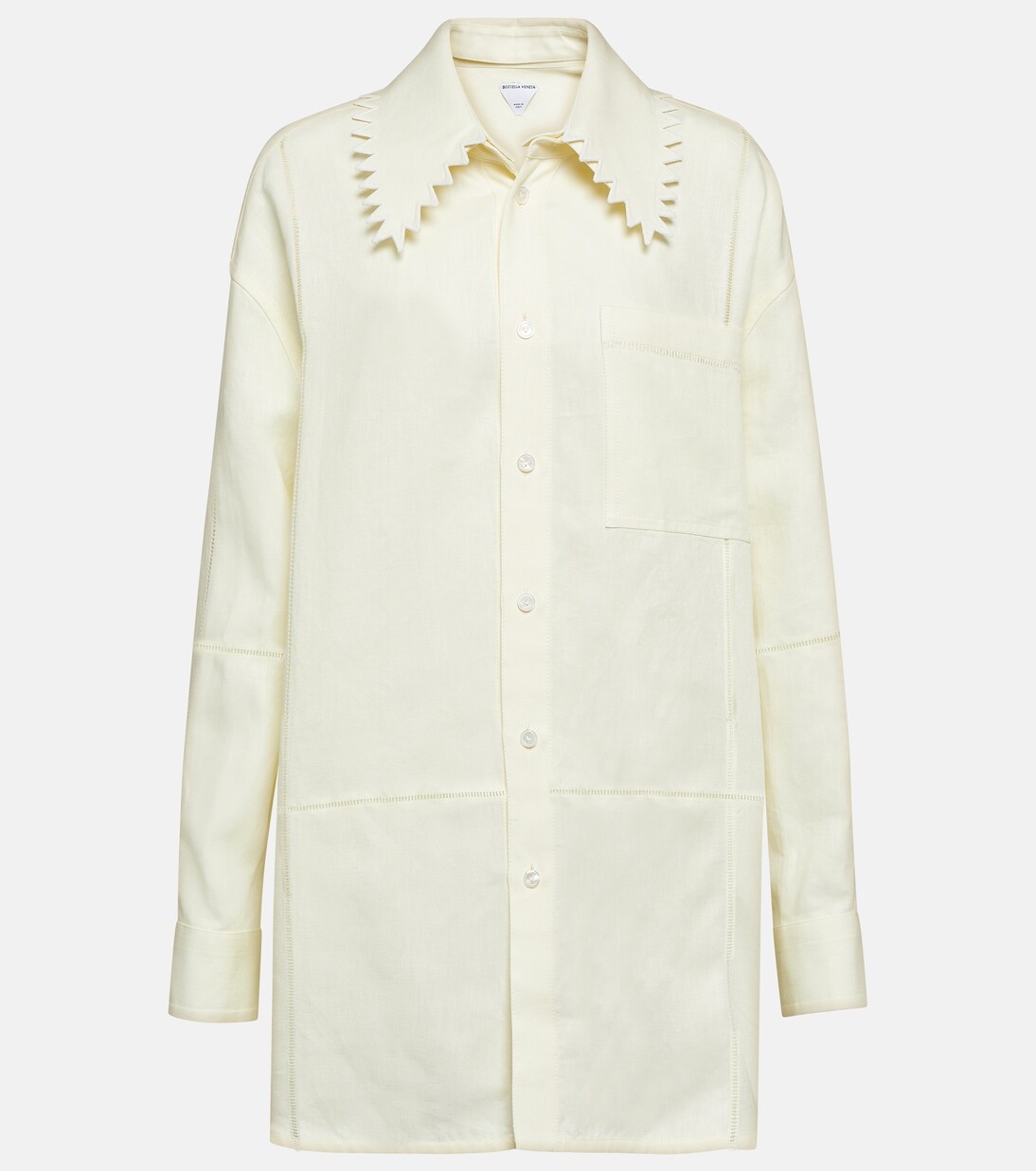Oversized linen shirt | Bottega Veneta