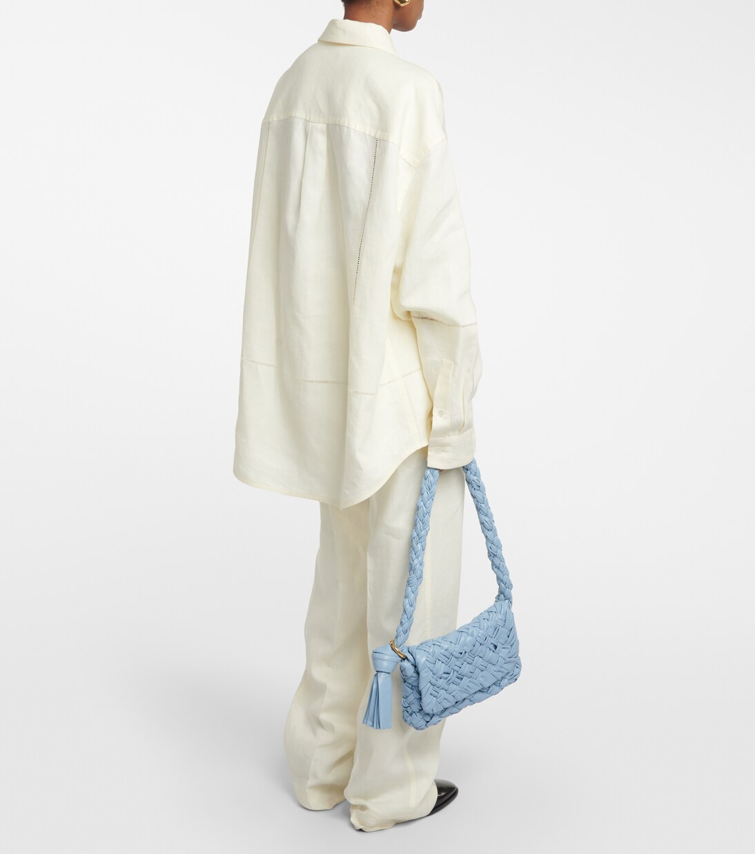 Oversized linen shirt | Bottega Veneta