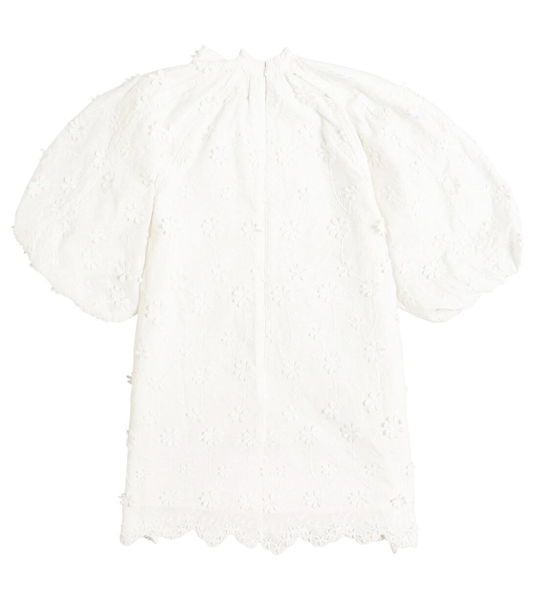 Tie-neck cotton dress | Petite Amalie  