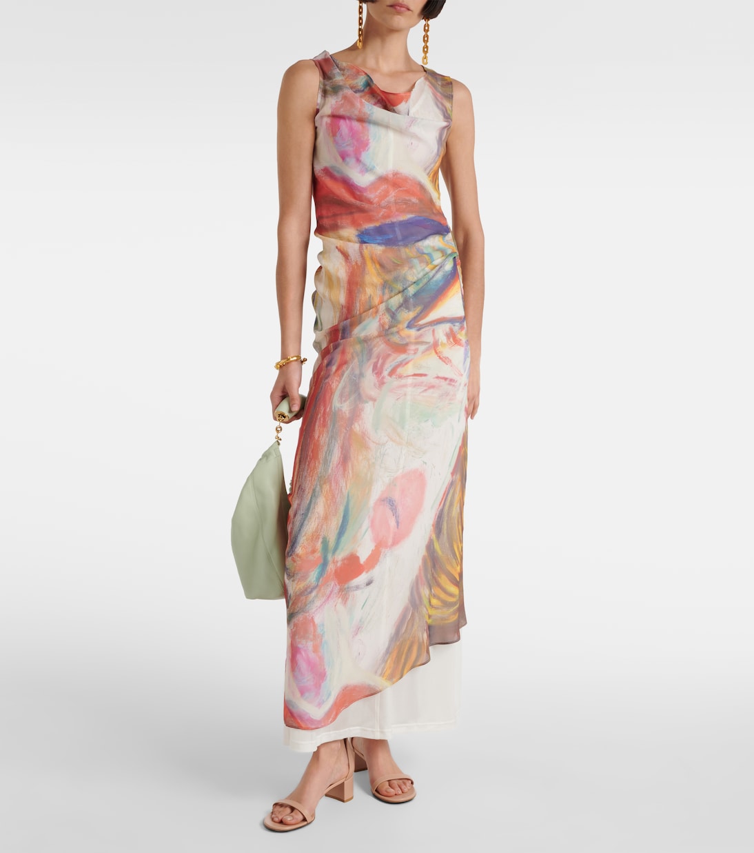 Sandalen Gaeta 45 aus Leder | Gianvito Rossi