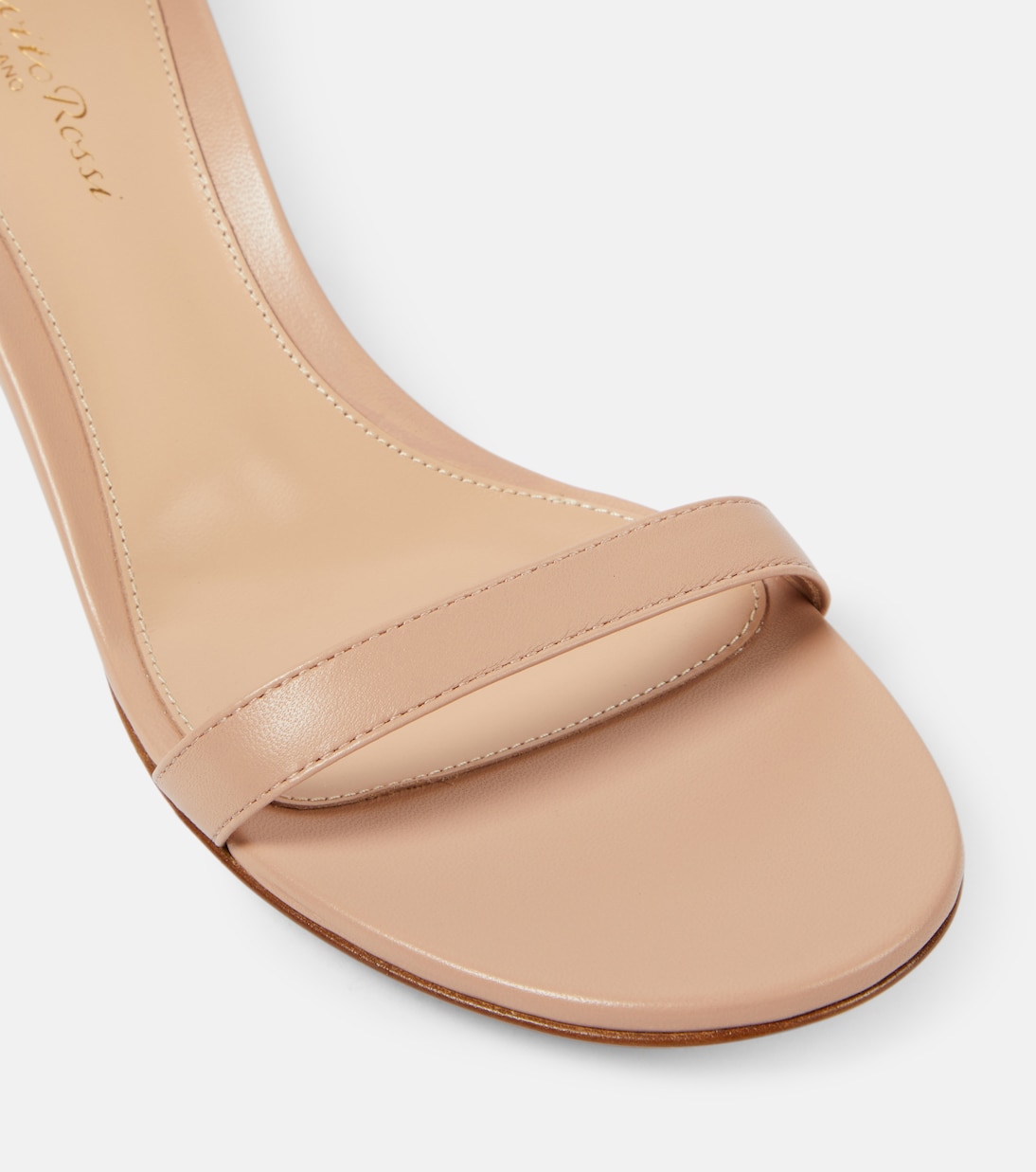 Sandalen Gaeta 45 aus Leder | Gianvito Rossi