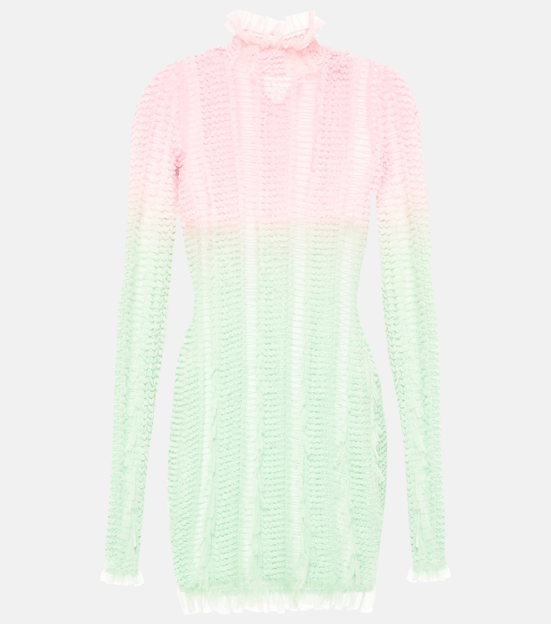 Bedrucktes Minikleid Angel mit Tüll | Roberta Einer