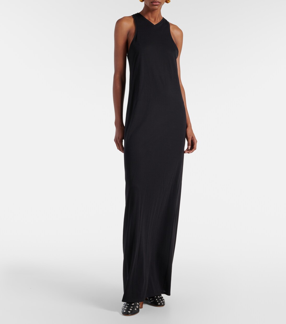 Botines Apollo 85 de piel con tachuelas | Khaite