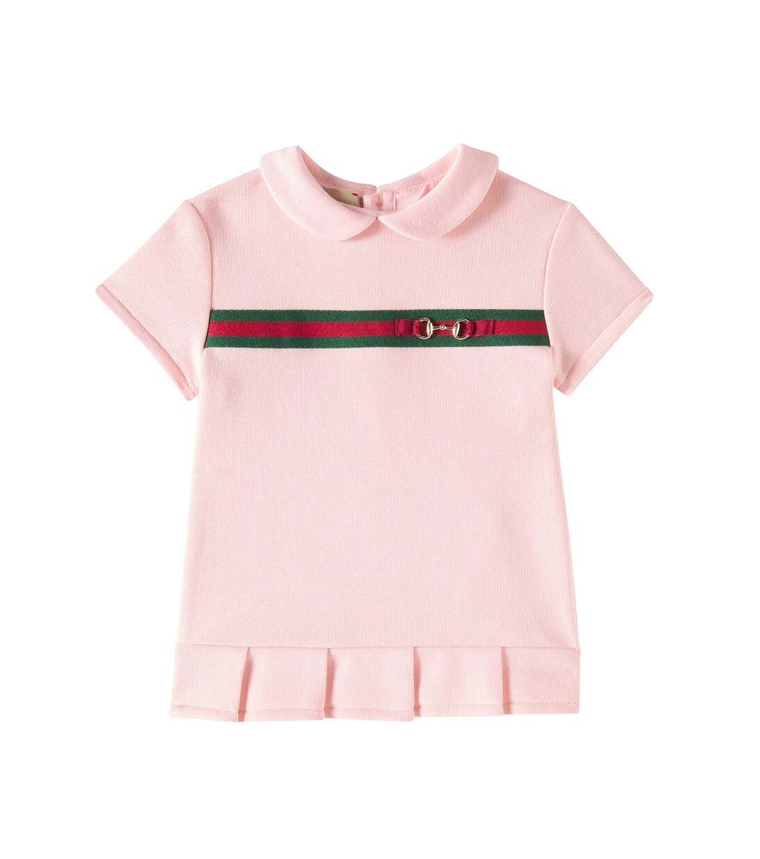Baby Horsebit cotton dress | Gucci Kids