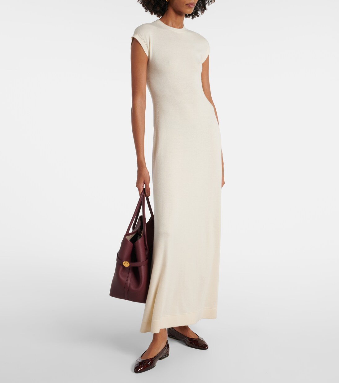 Cocooning cashmere maxi dress | Loro Piana