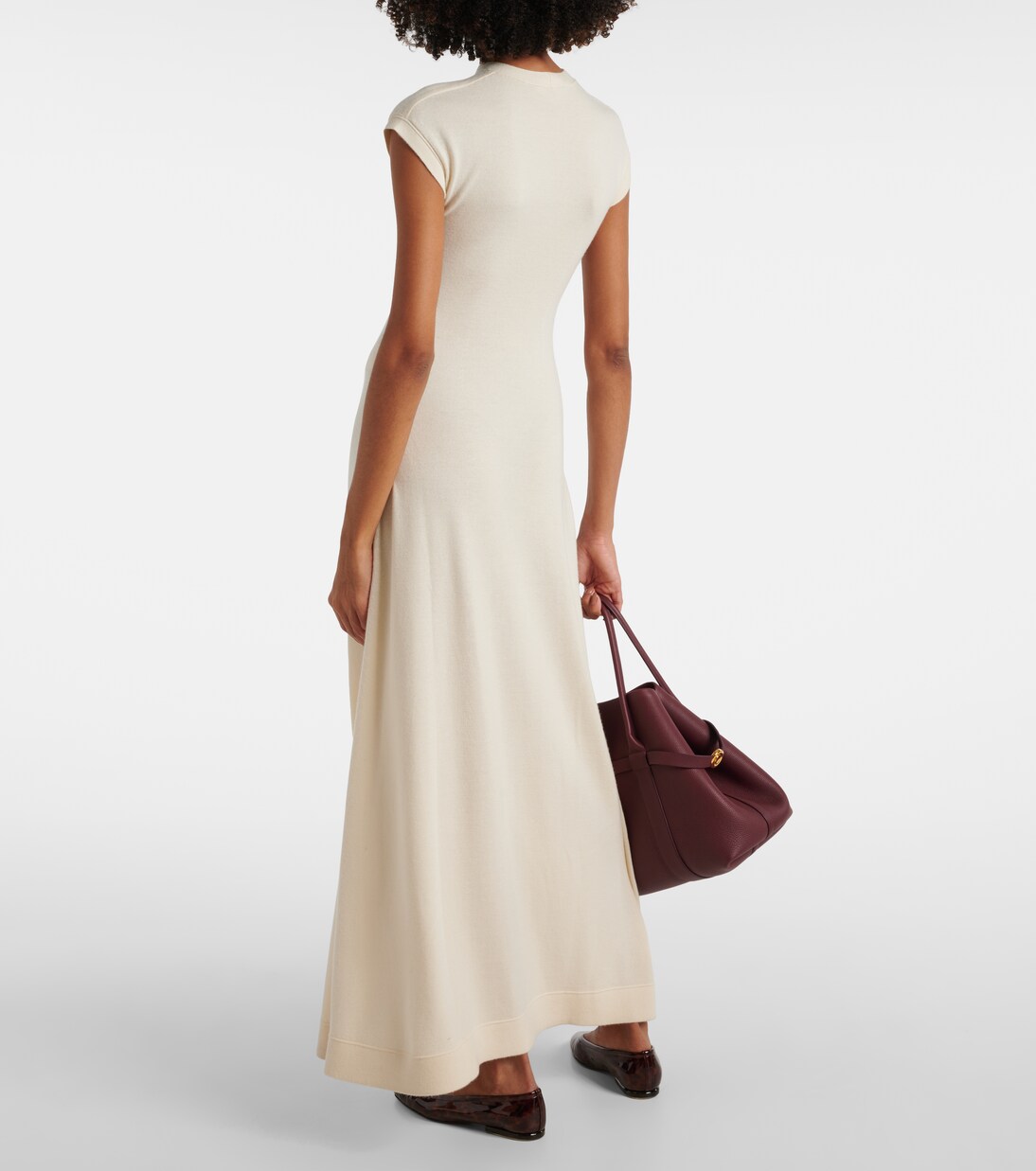 Cocooning cashmere maxi dress | Loro Piana