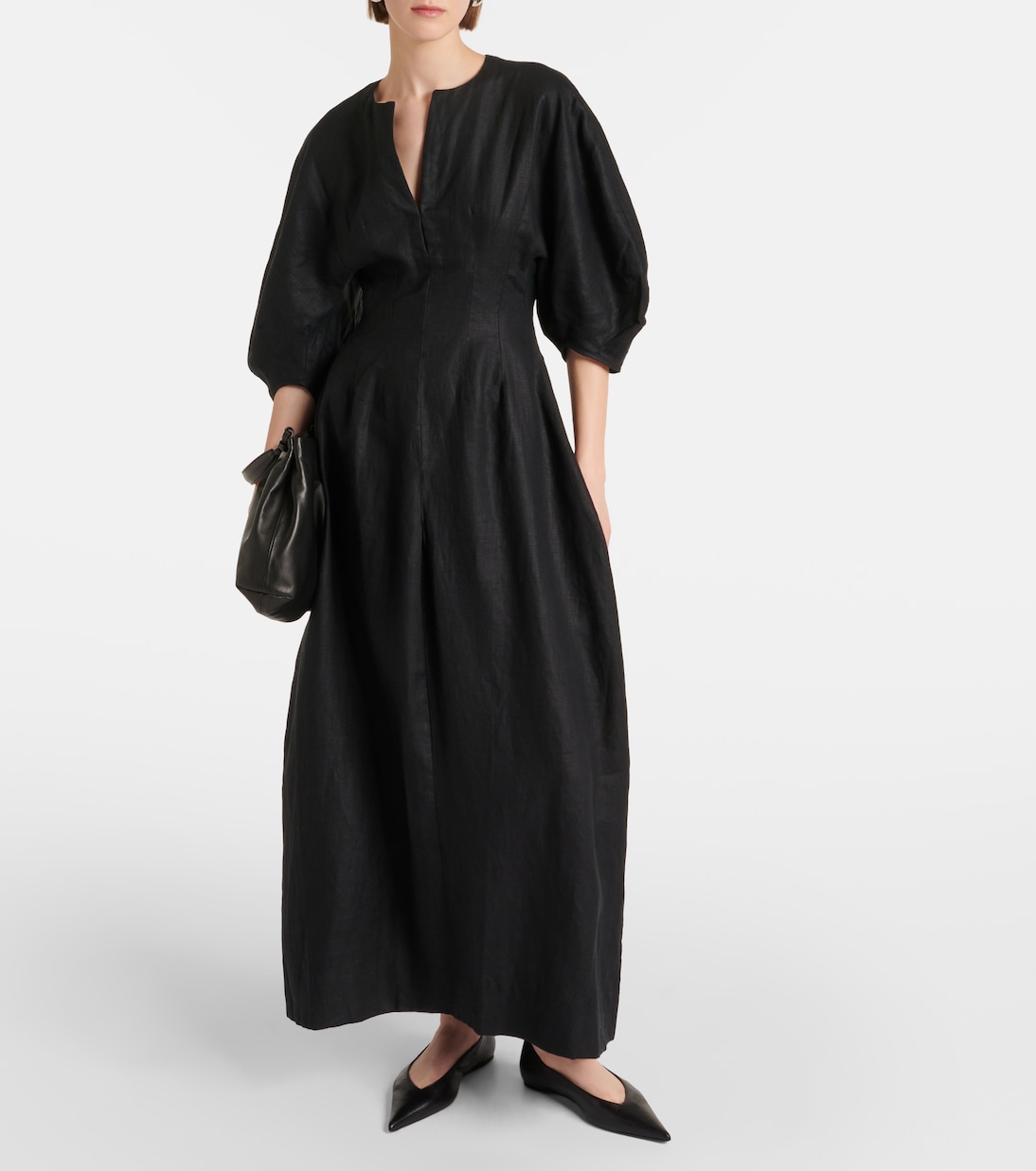 Robe longue Soleil en lin | Faithfull
