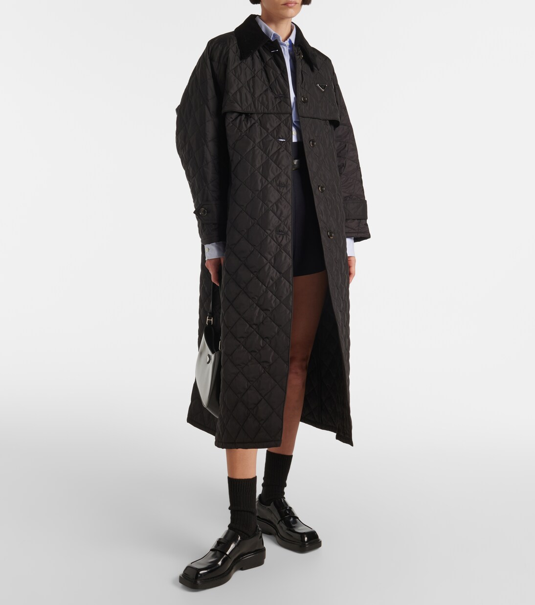 Quilted coat | Prada