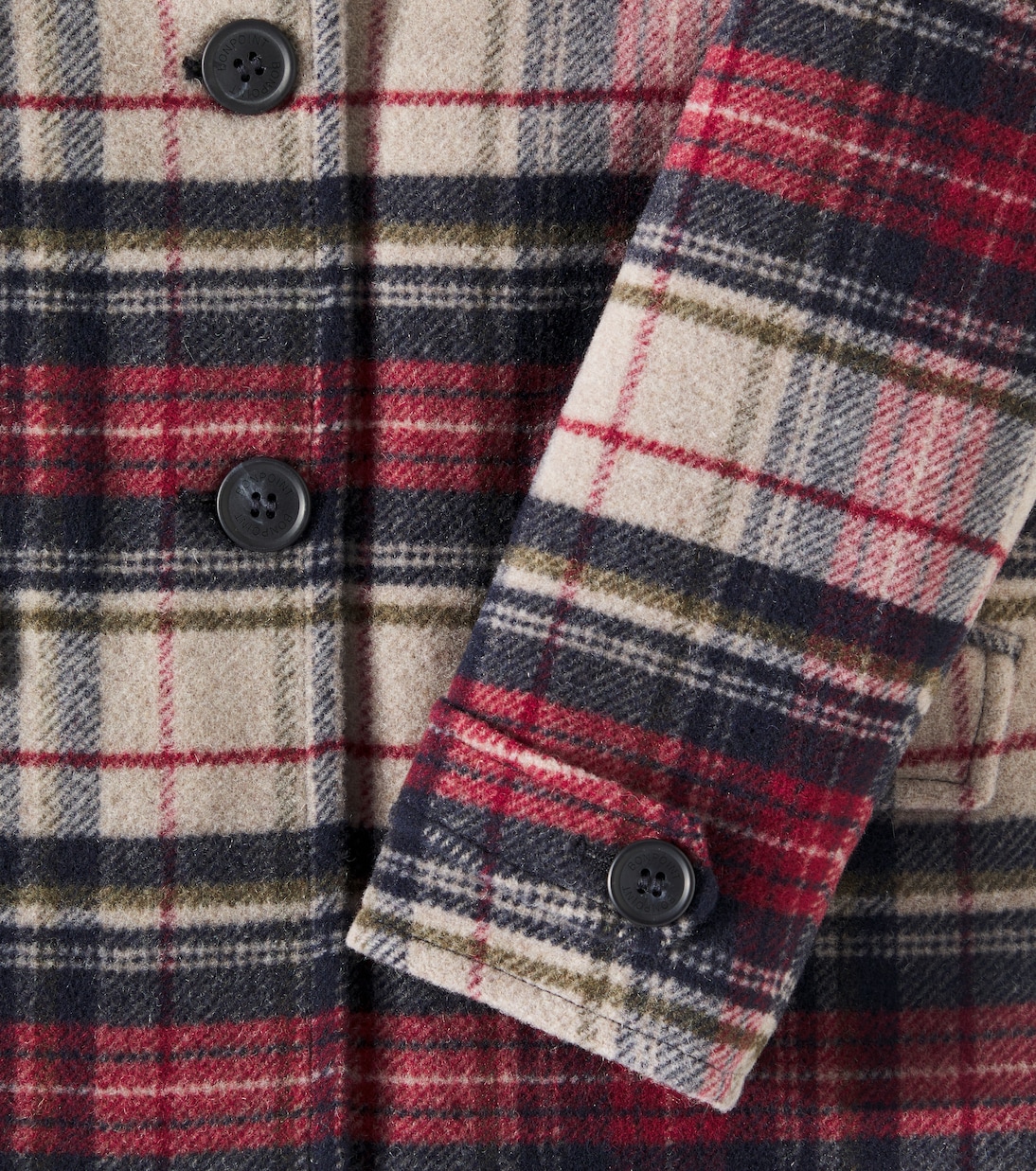 Gigliola checked wool-blend tweed coat | Bonpoint