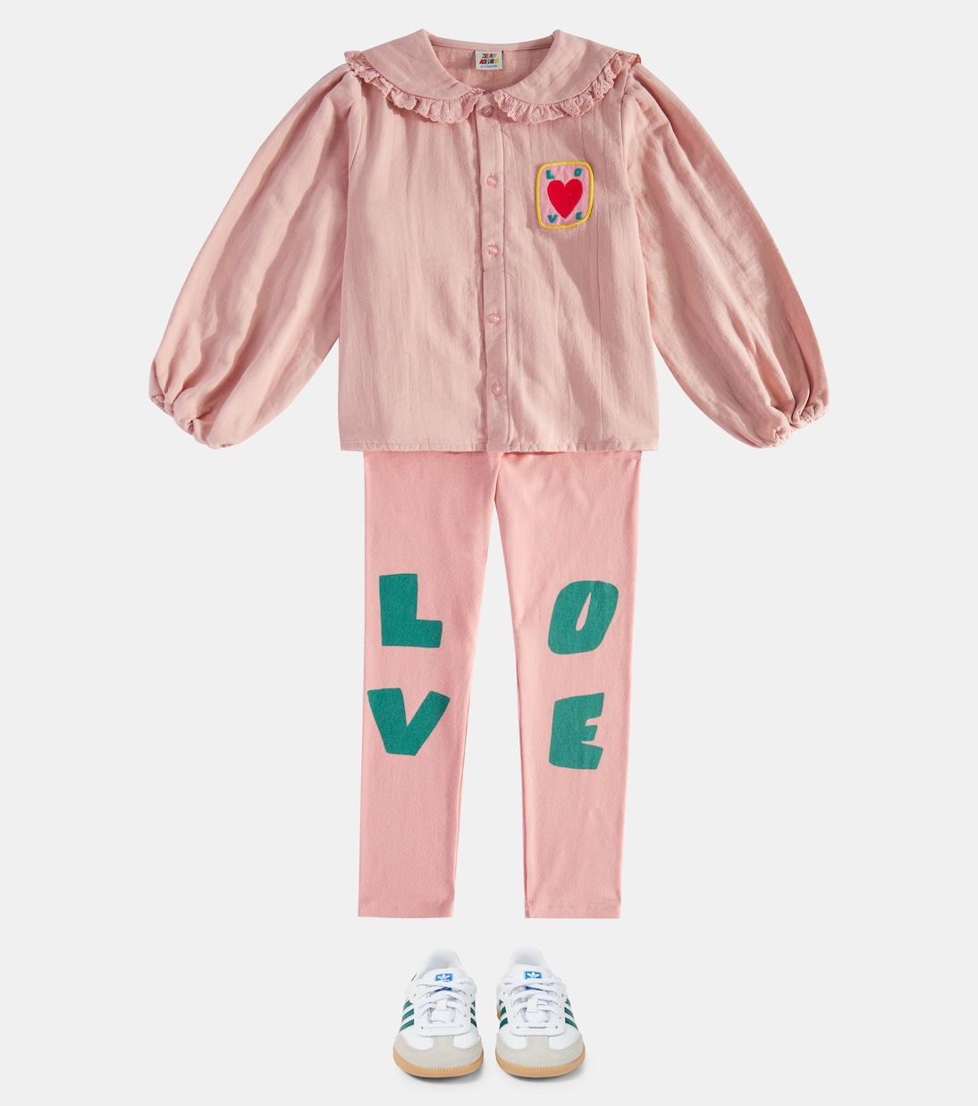 Love cotton-blend leggings | Jellymallow