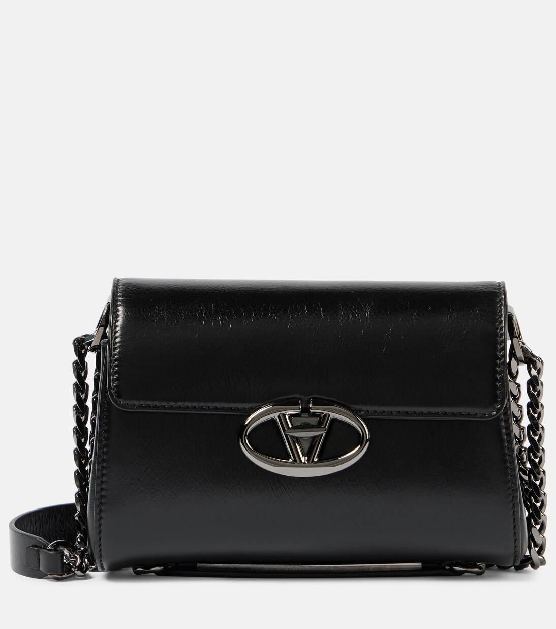 Schultertasche VLogo Locker Small aus Leder | Valentino Garavani