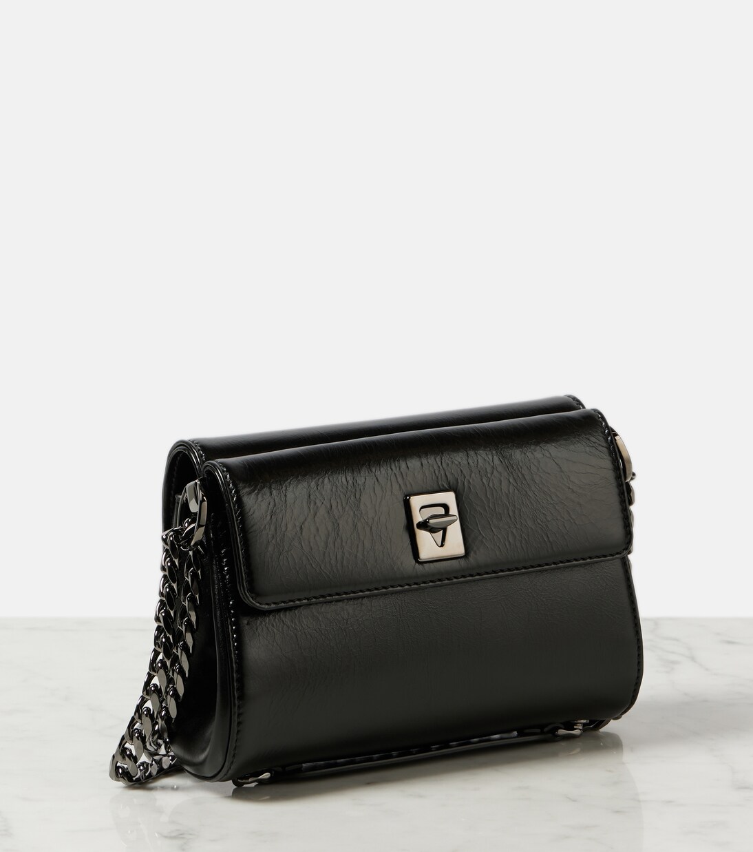 Schultertasche VLogo Locker Small aus Leder | Valentino Garavani