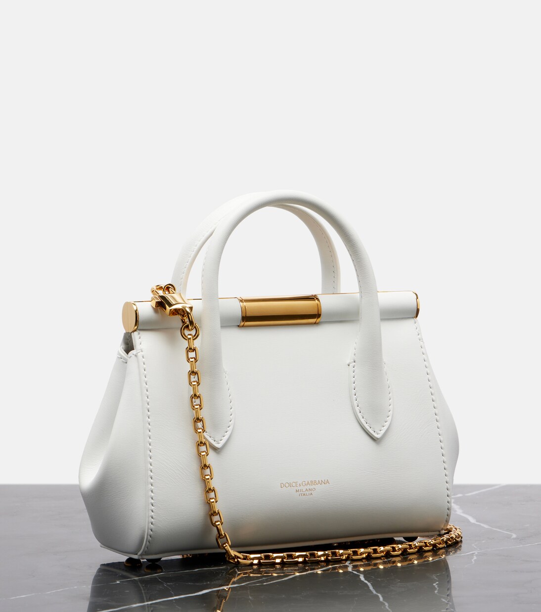 Borsa Marlene Small in pelle | Dolce&Gabbana