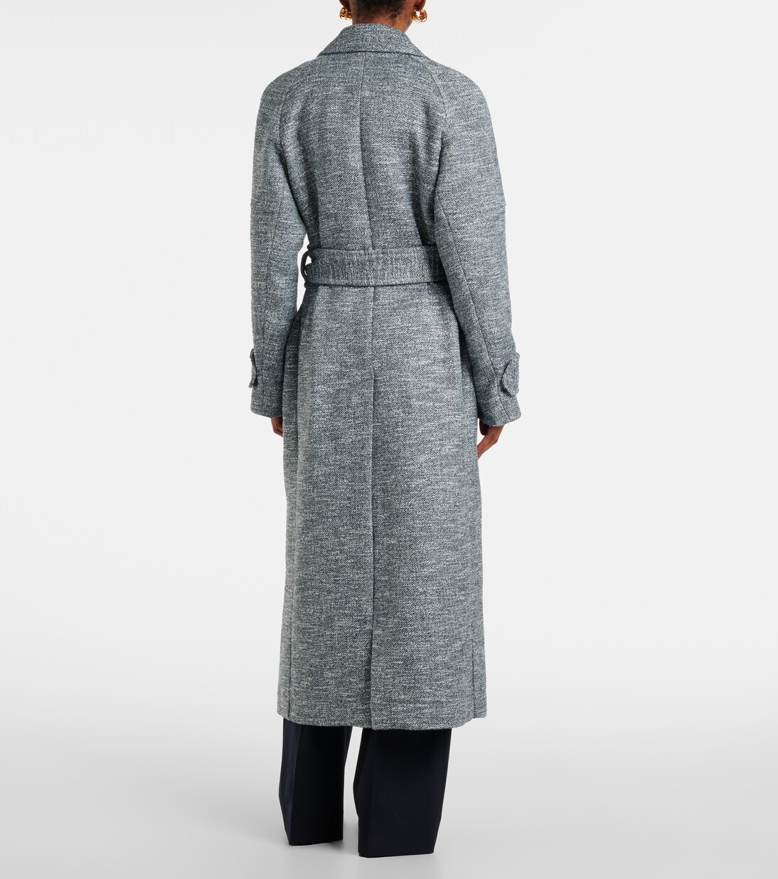 Manteau en tweed bouclé | Victoria Beckham