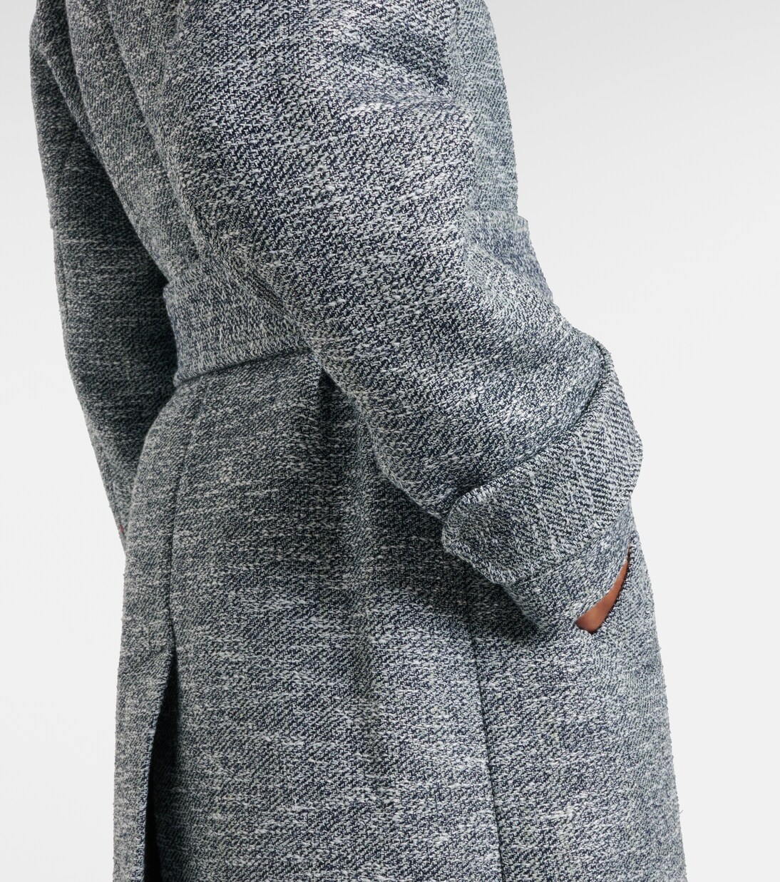 Manteau en tweed bouclé | Victoria Beckham