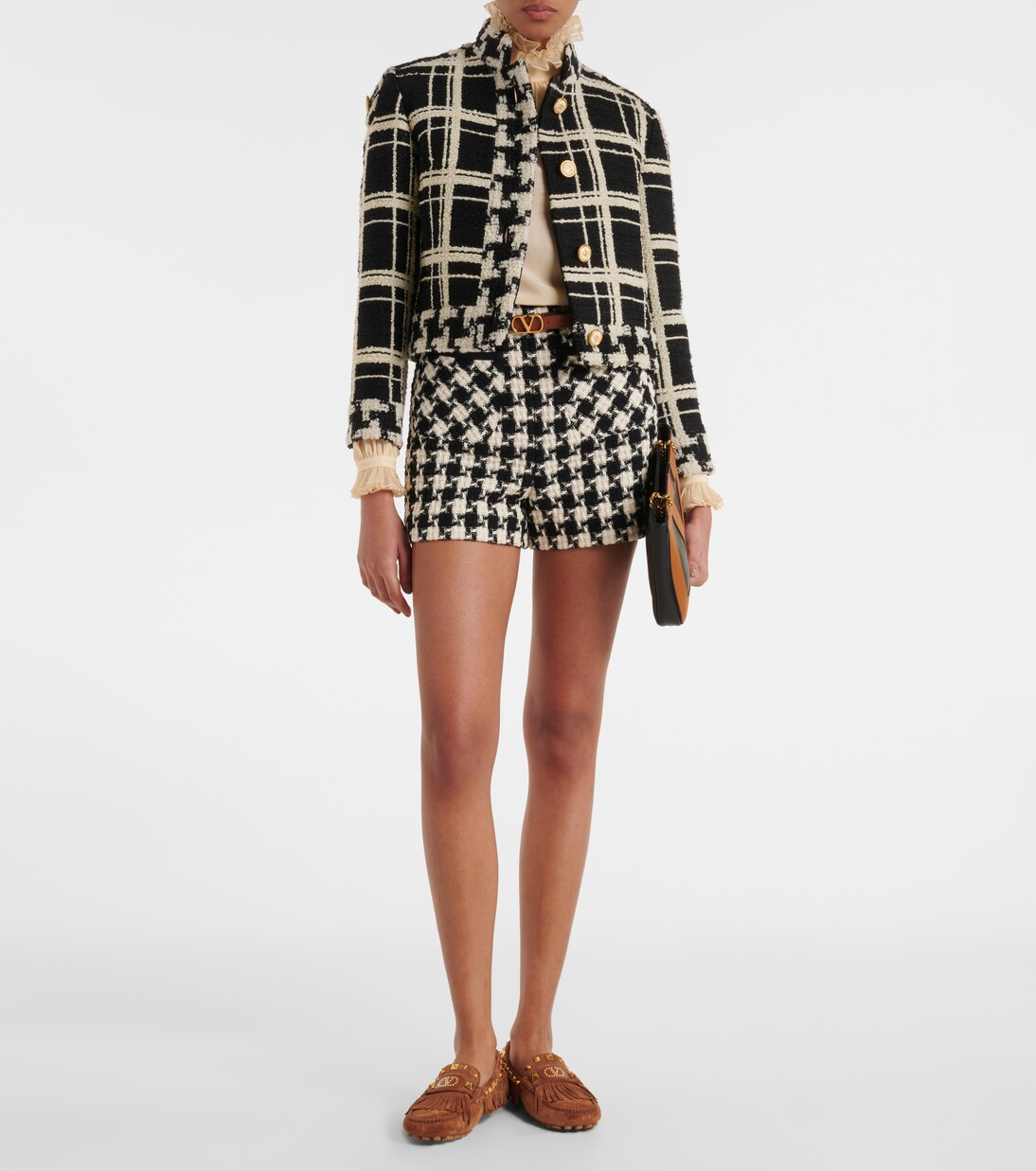 Mocassini Plaster Caster VLogo in suede | Valentino Garavani