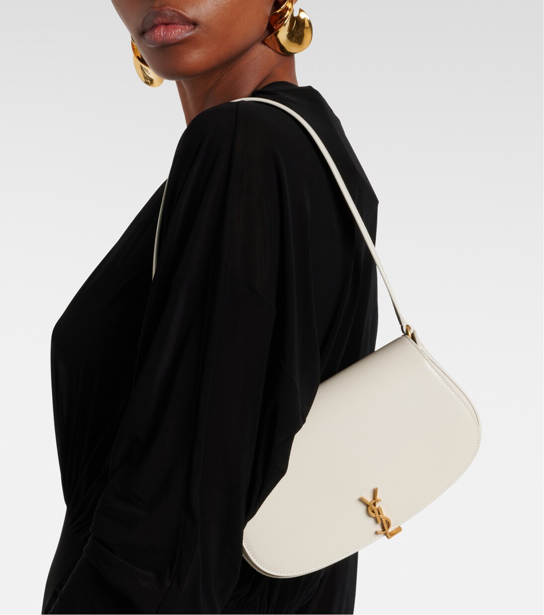 Schultertasche Voltaire Mini aus Leder | Saint Laurent