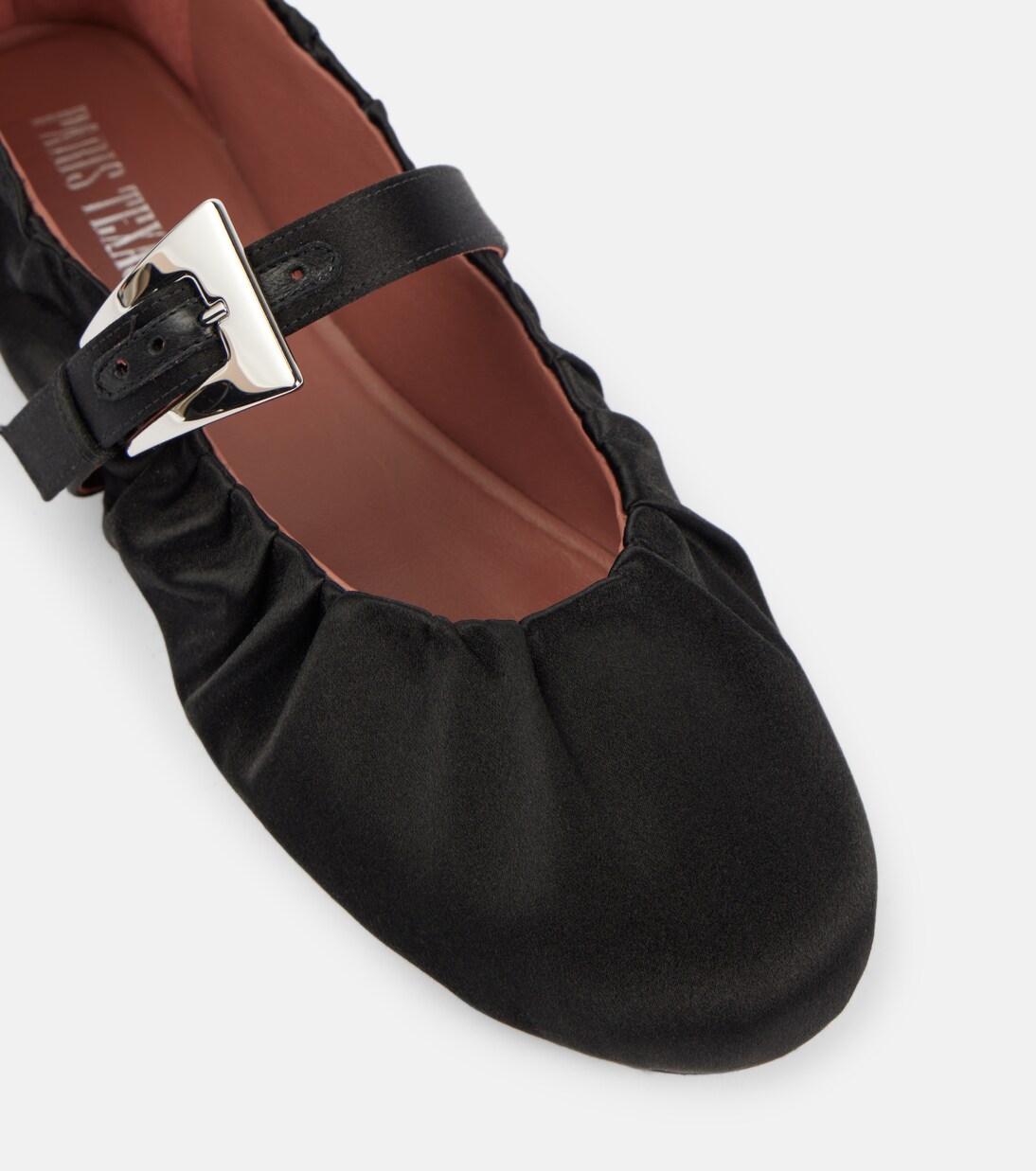 Sveva satin ballet flats | Paris Texas