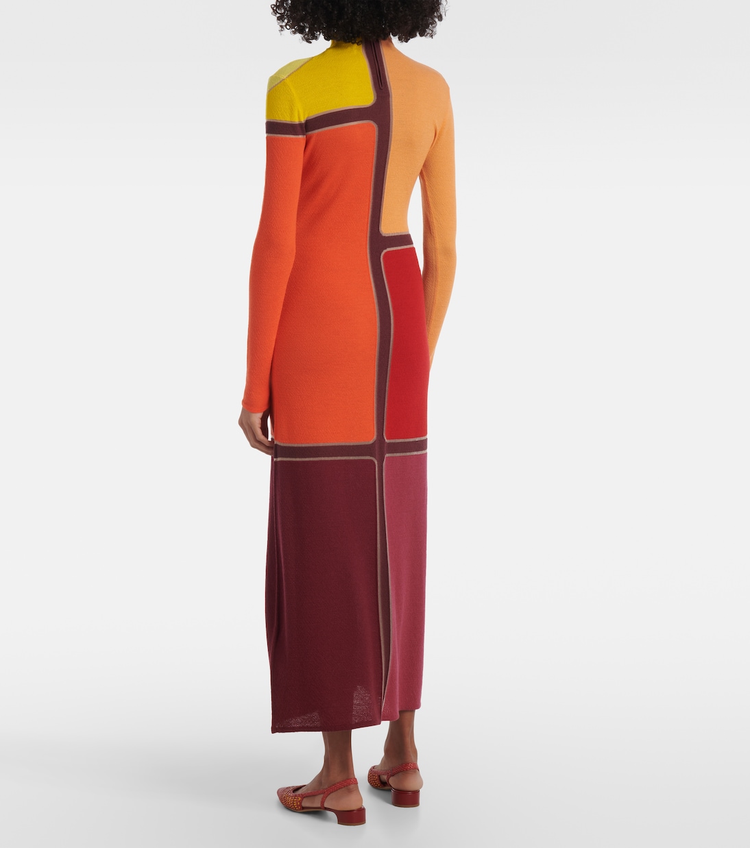 Apollonis wool and cashmere maxi dress | Gabriela Hearst