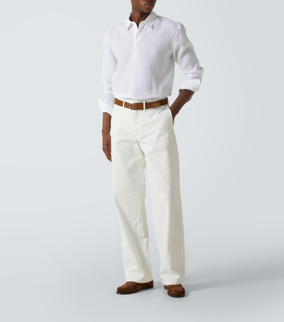 Pantalones anchos de algodón | Gabriela Hearst