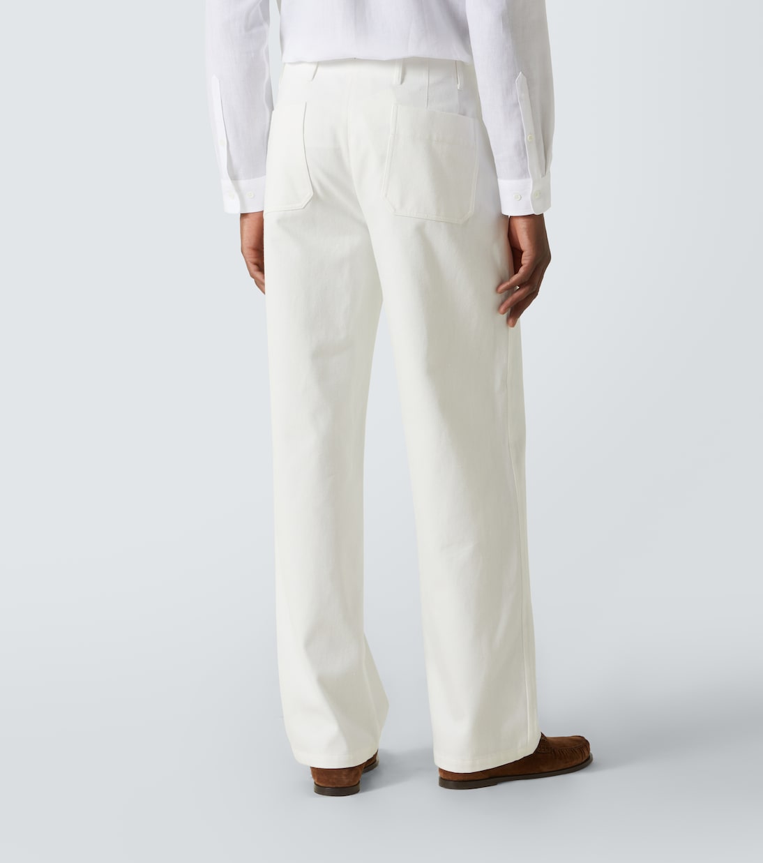 Pantalones anchos de algodón | Gabriela Hearst