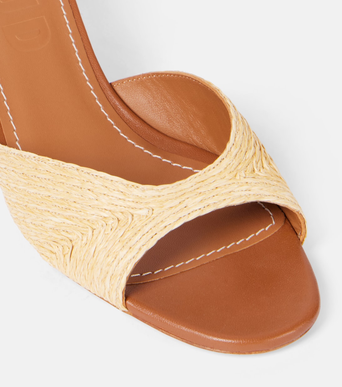 Brigitte 55 leather-lined mules | Staud