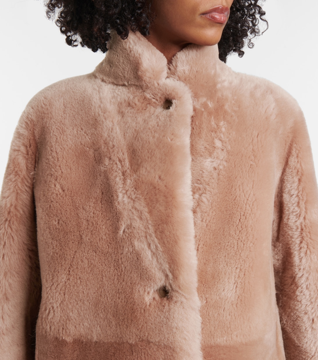 Abrigo Britanny de piel y borrego | Joseph