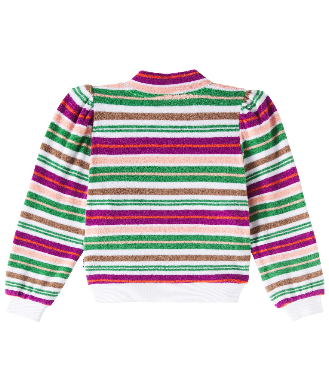 Malika striped cotton-blend jacket | Molo