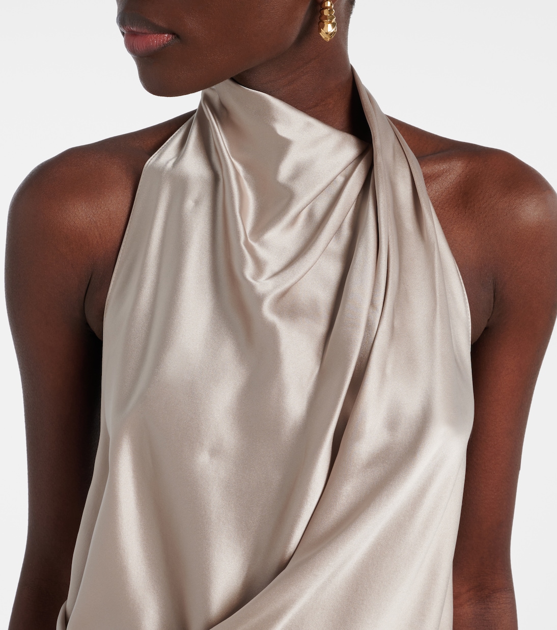 Robe longue en soie | The Sei