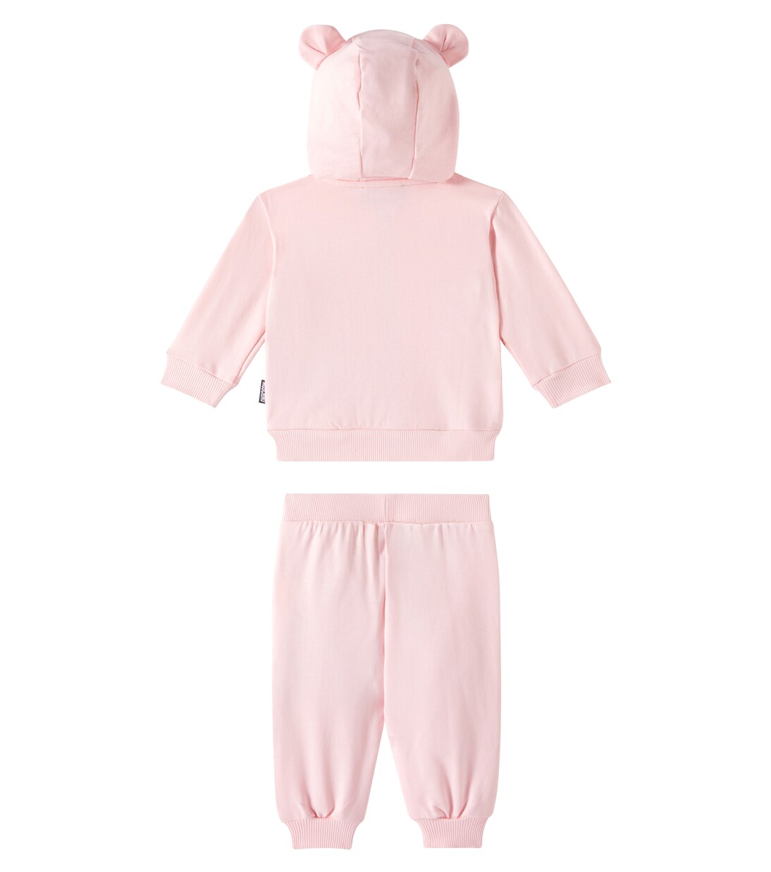 Baby Teddy Bear cotton hoodie and sweatpants | Moschino Kids