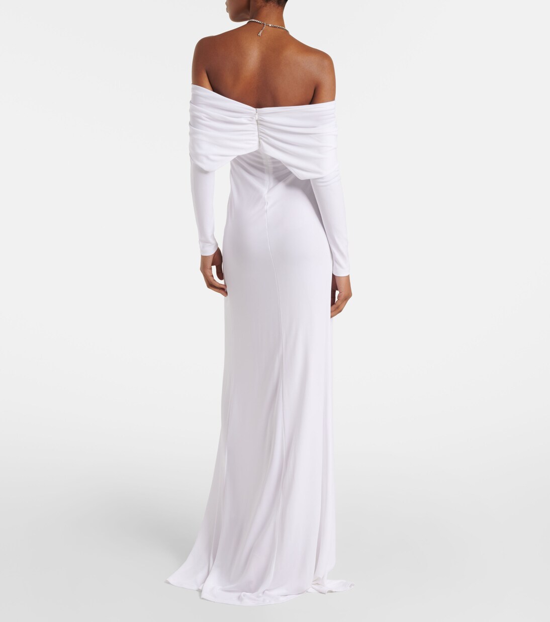 Arched Palm off-shoulder maxi dress | Christopher Esber