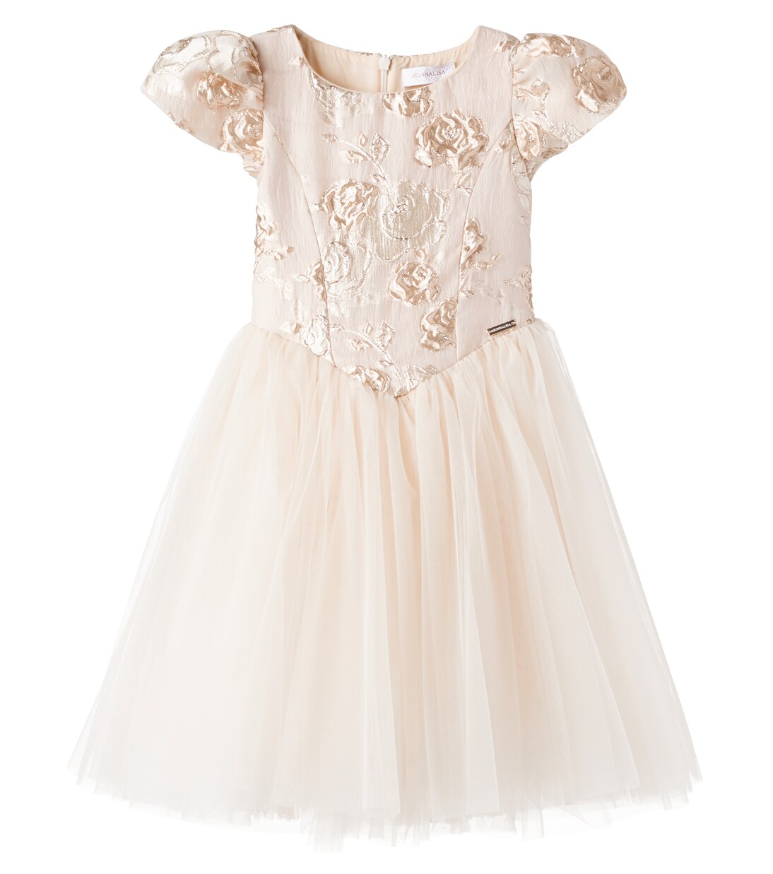 Floral jacquard dress | Monnalisa