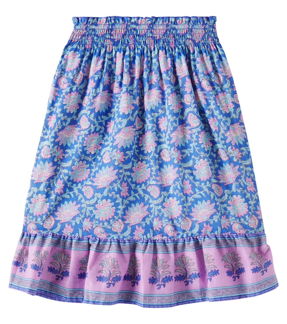 Falda Anetta de algodón estampada | Louise Misha