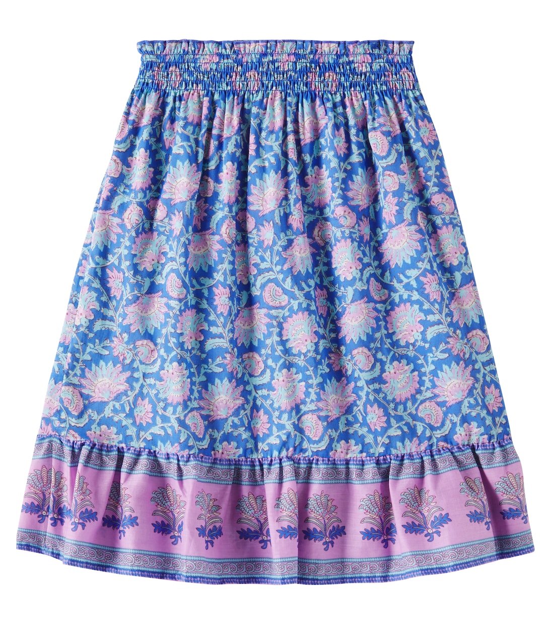 Falda Anetta de algodón estampada | Louise Misha