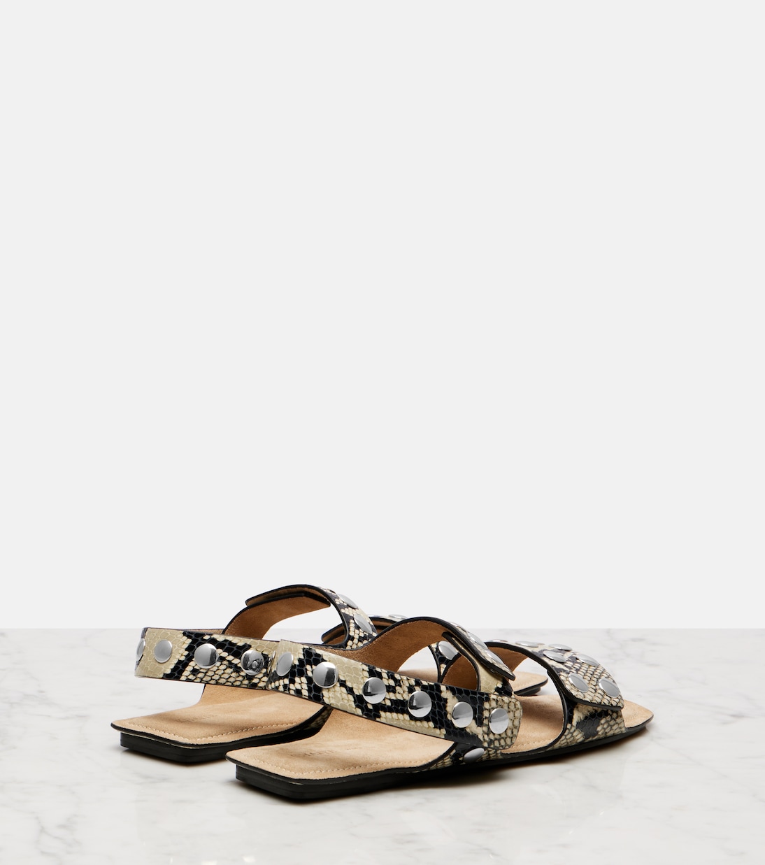 Sandalen Boden aus Leder | Khaite