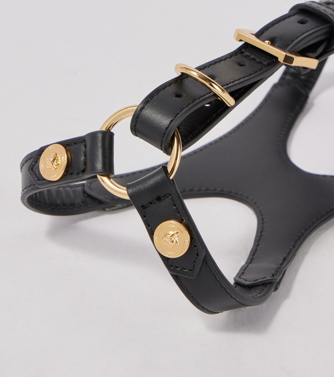 Leather dog harness | Versace Home