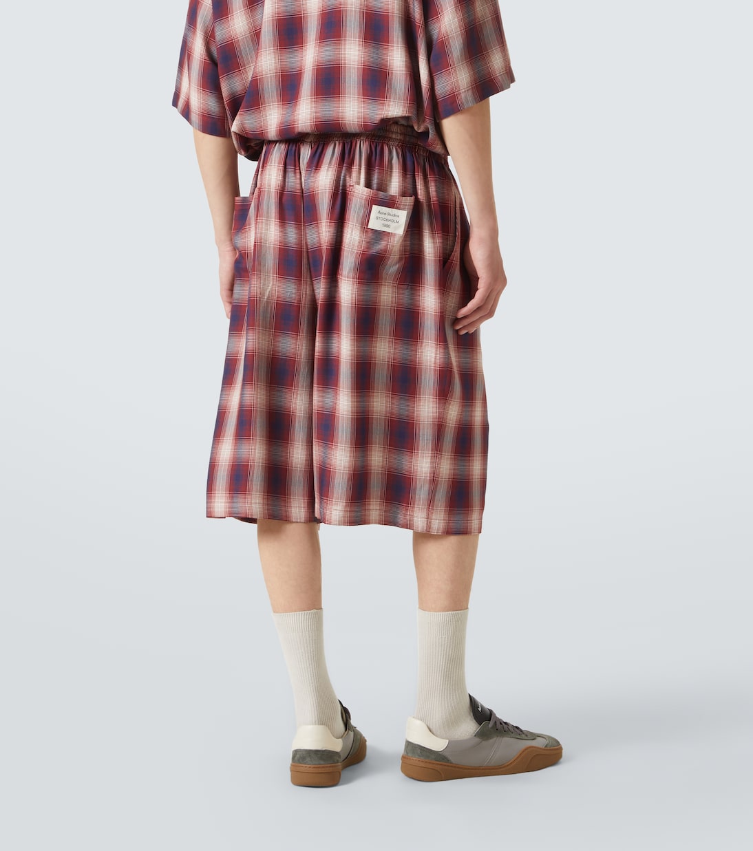 Checked shorts | Acne Studios