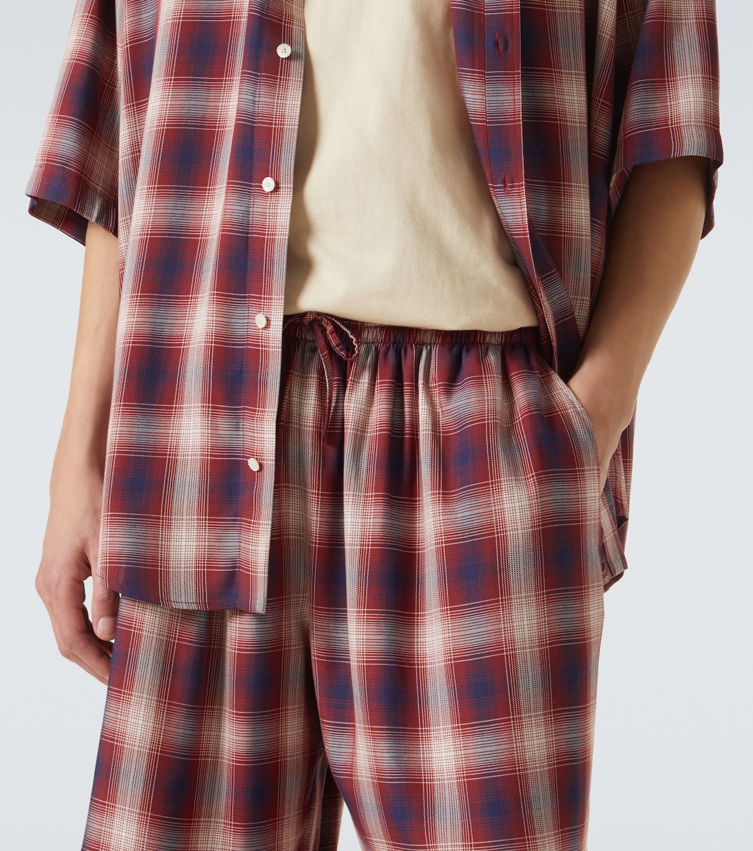 Checked shorts | Acne Studios