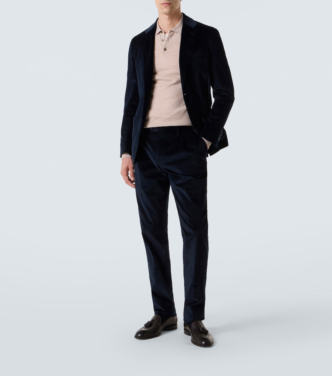 Cotton corduroy blazer | Lardini
