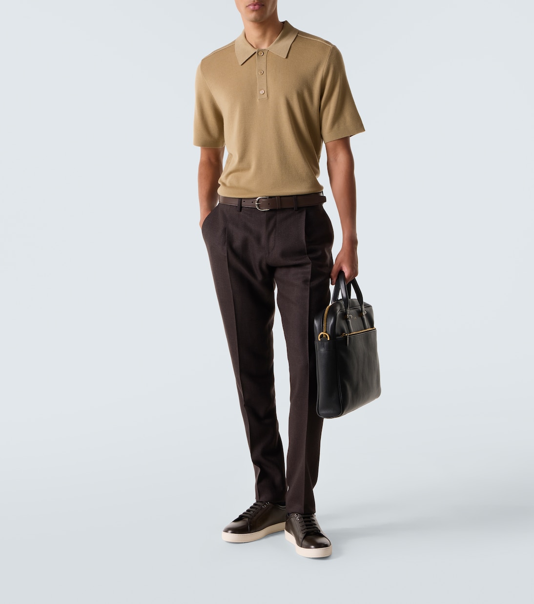 Venezia leather sneakers | Berluti