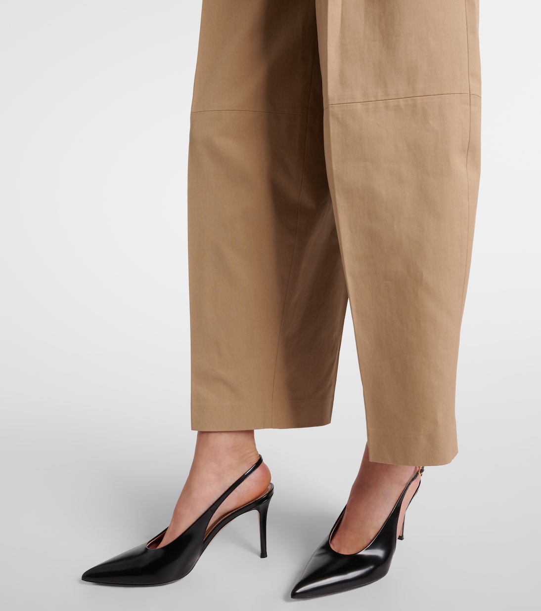 Weite High-Rise-Hose Dash aus Baumwolle | Altuzarra