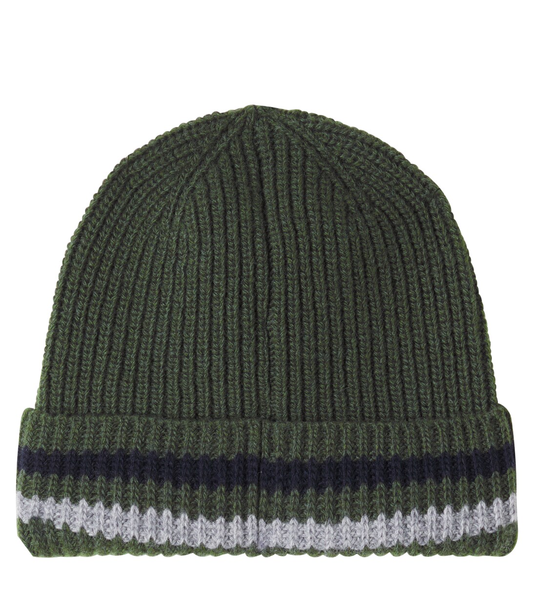 Logo ribbed-knit virgin wool beanie | Moncler Enfant